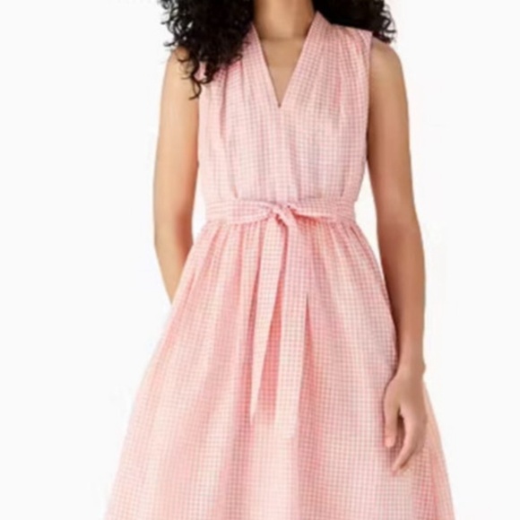 Kate Spade Gingham Burnout Dress - Picture 1 of 5
